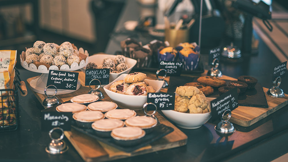 Dining table in the restaurant.